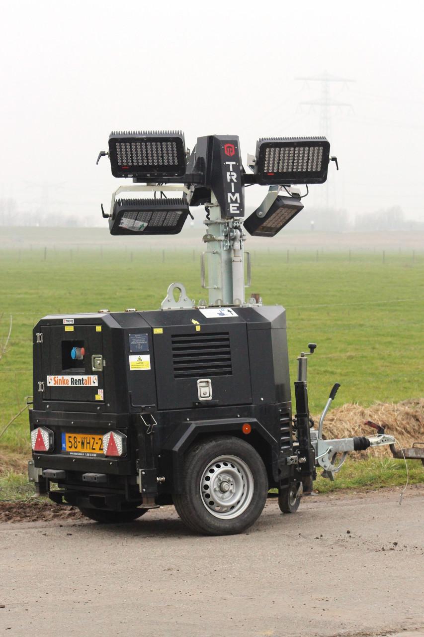 Mobiele lichtmast te huur!