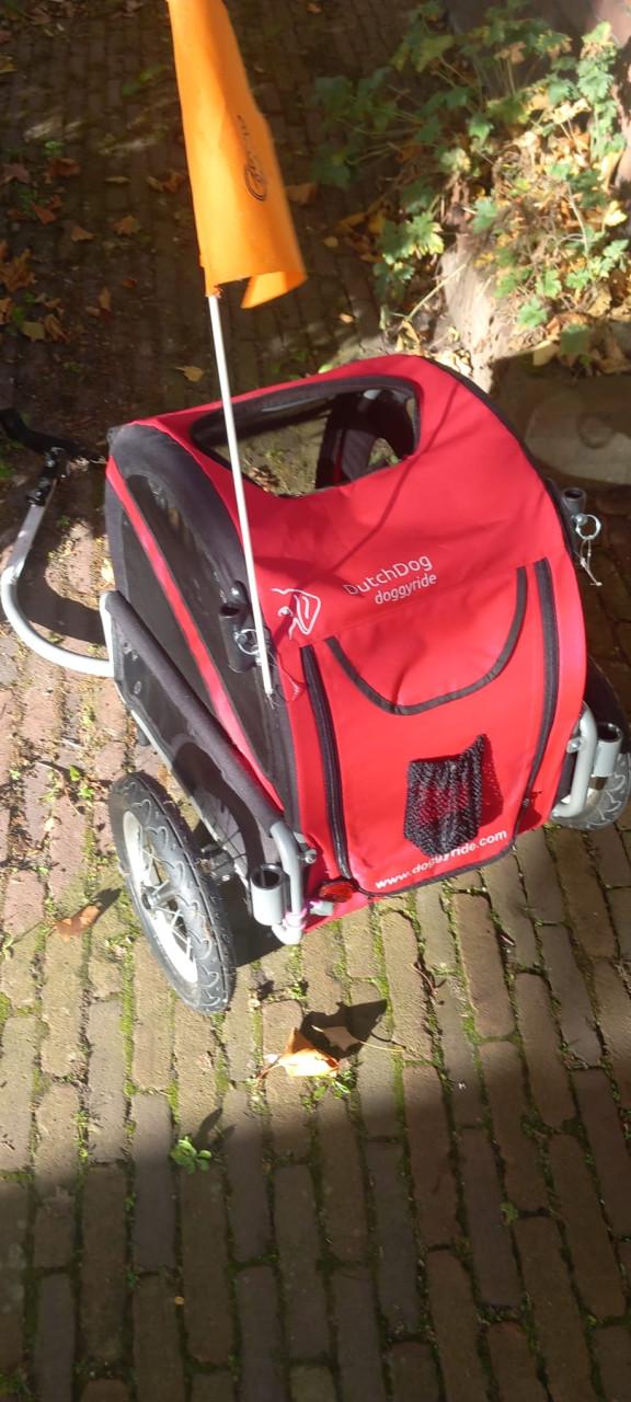 Fietskar voor honden