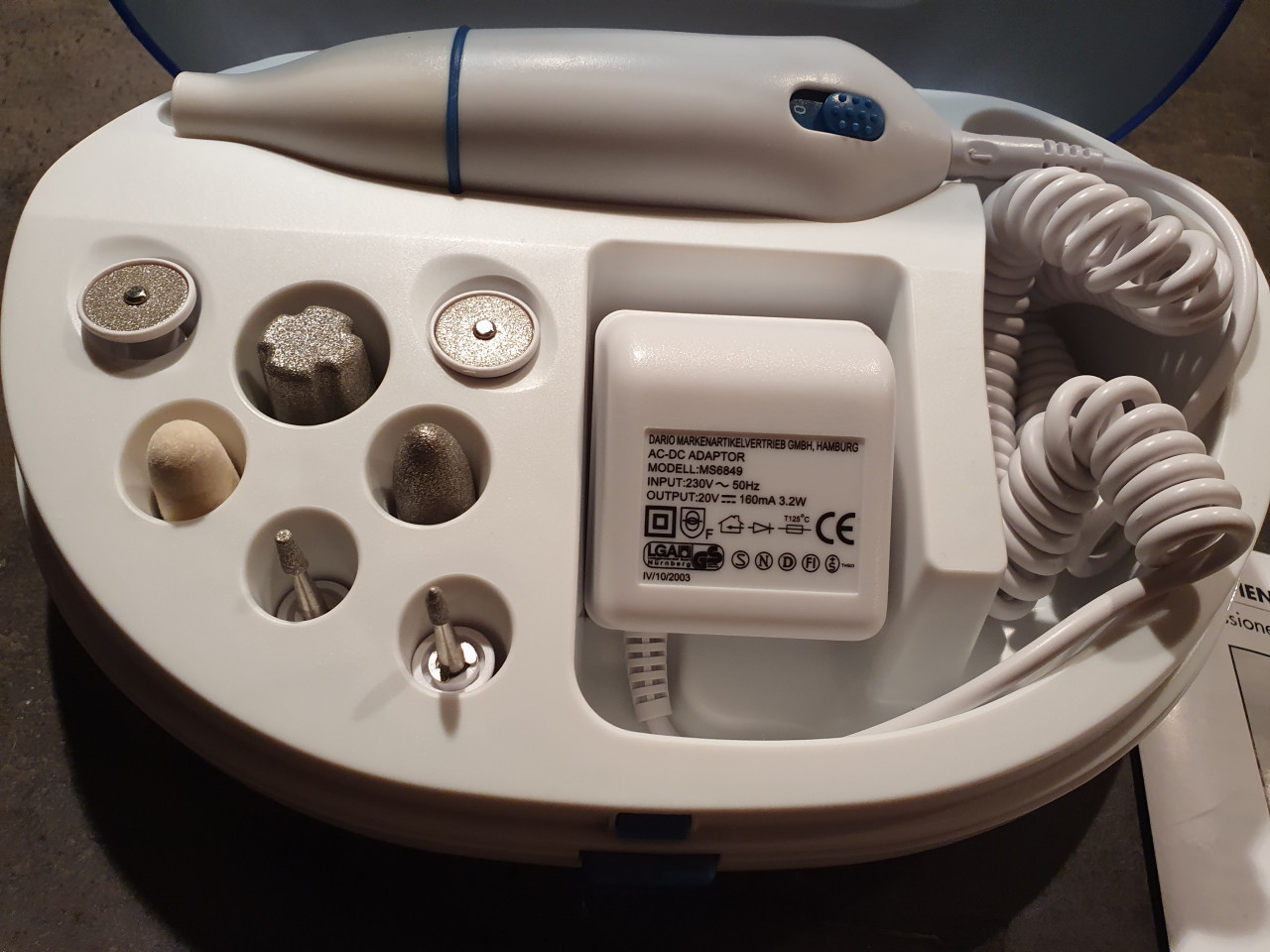 Nog nieuw Beurer manicure- en pedicureset, in zeer goede staat....