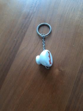 Sleutelhanger: Grolsch dop beugelfles