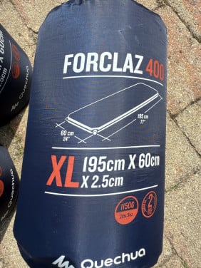 Quechua Forclaz 400 XL slaapmat Decathlon