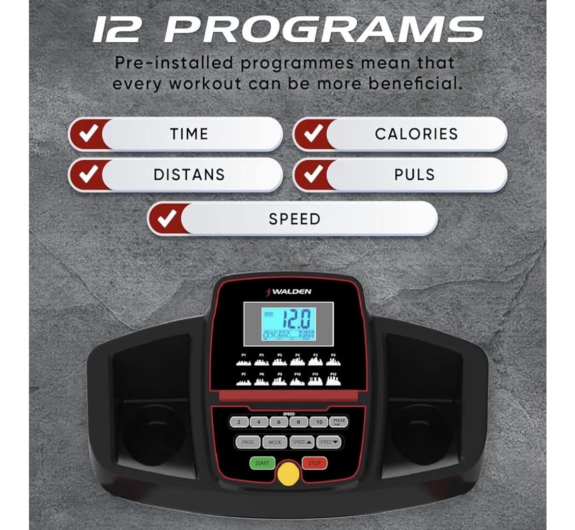 Elektrische loopband ‘Walden’