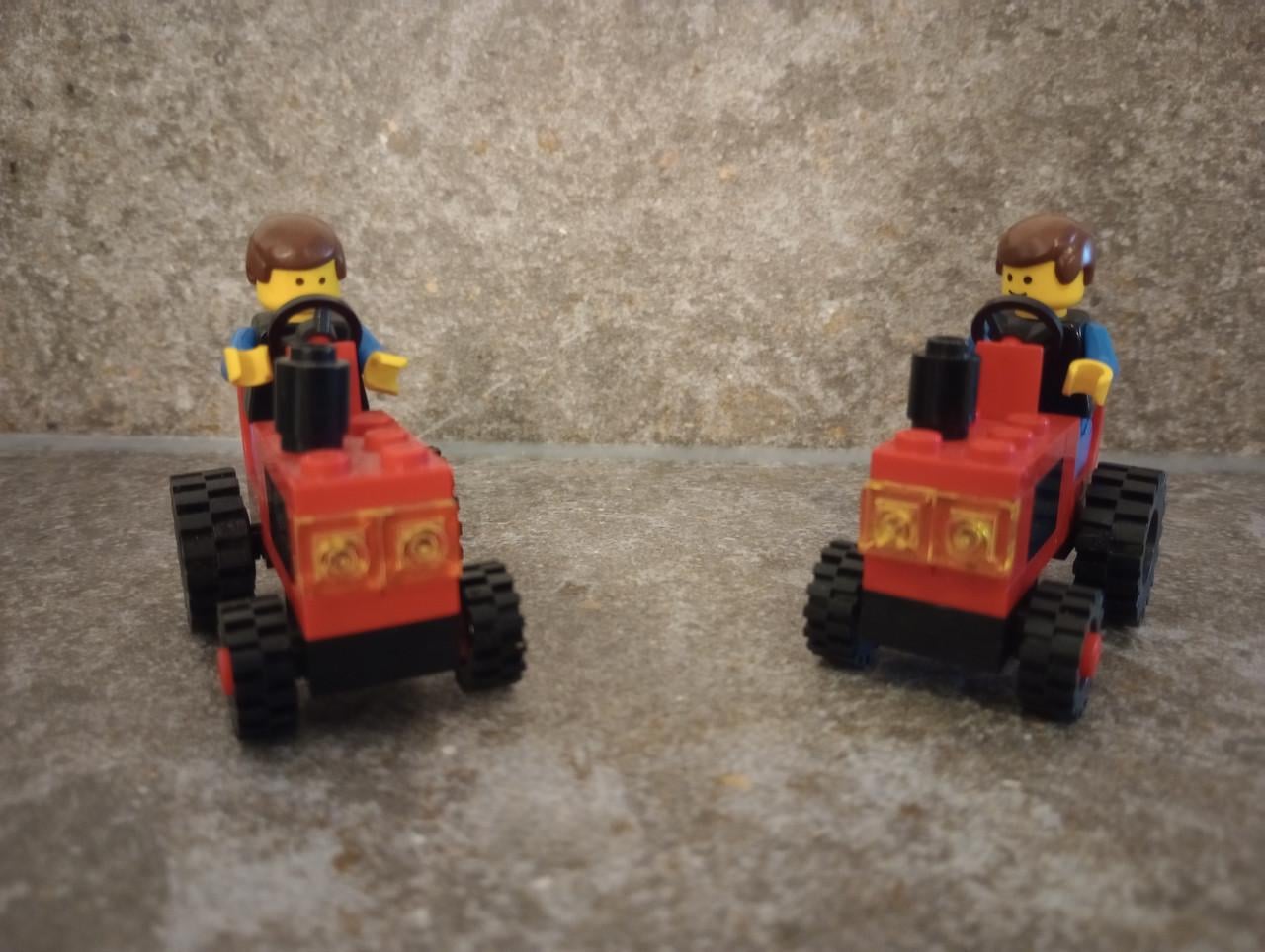 Lego 6608 Tractor (2x)
