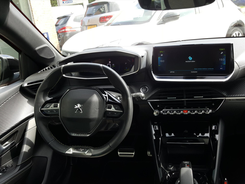 Peugeot 208 gt pack ev 50kwh 136pk/12%bytelling+btw | 3-fase navigatie | cr