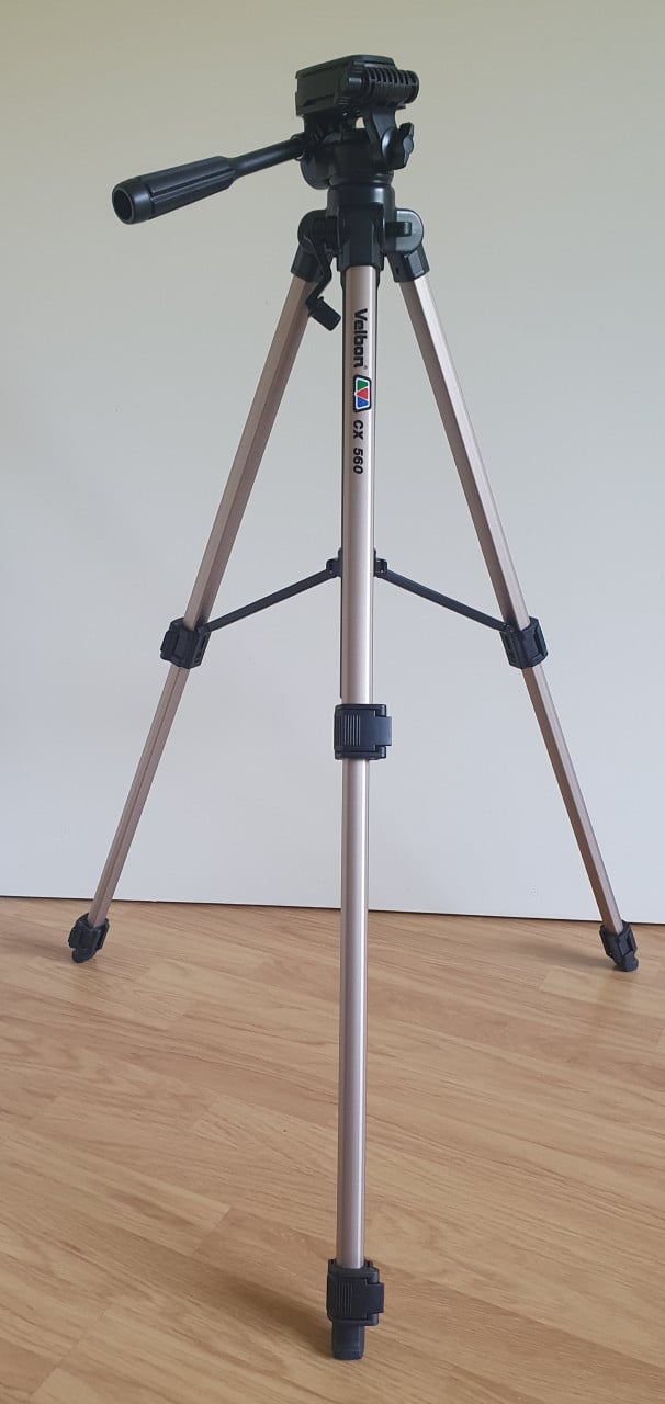 Velbon CX-560 statief (in nieuwe staat)