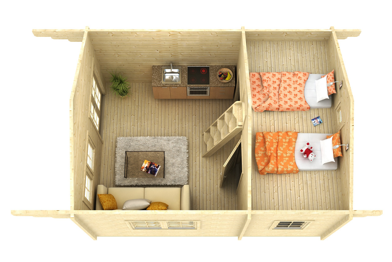 Tuinhuis model Alpina