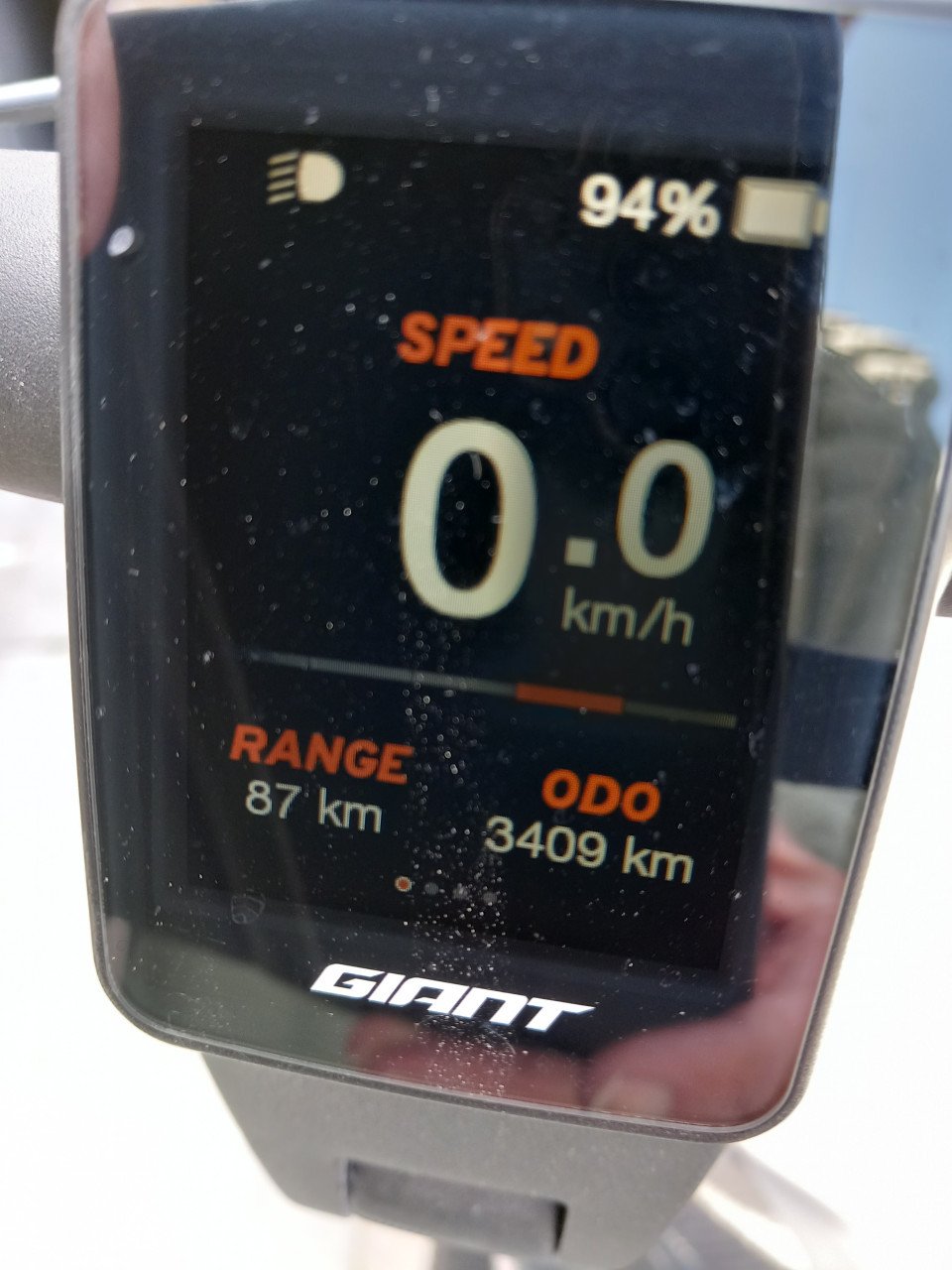 Voor giant daily tour+E accu, lader, display