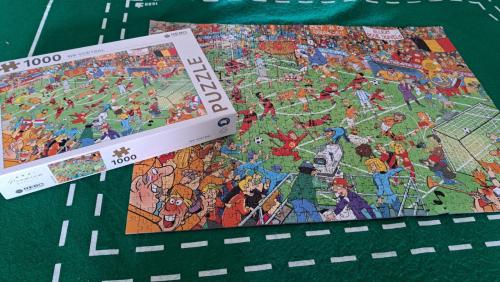 Speciale uitgave: Puzzel 1000 stukjes WK Voetbal 2026.