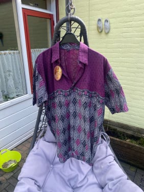 Heren blouse 💜🖤🩶