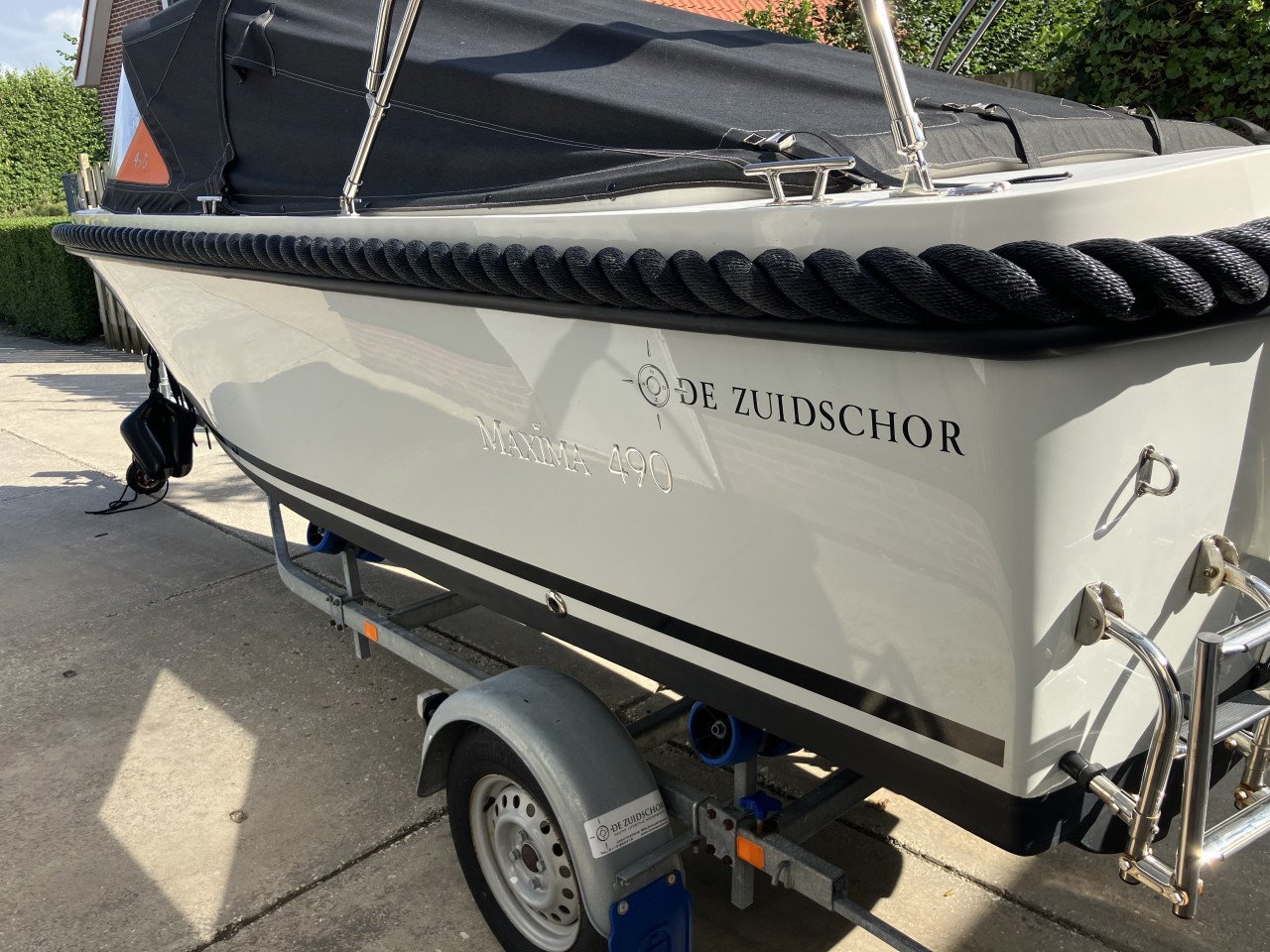 Maxima sloep met trailer