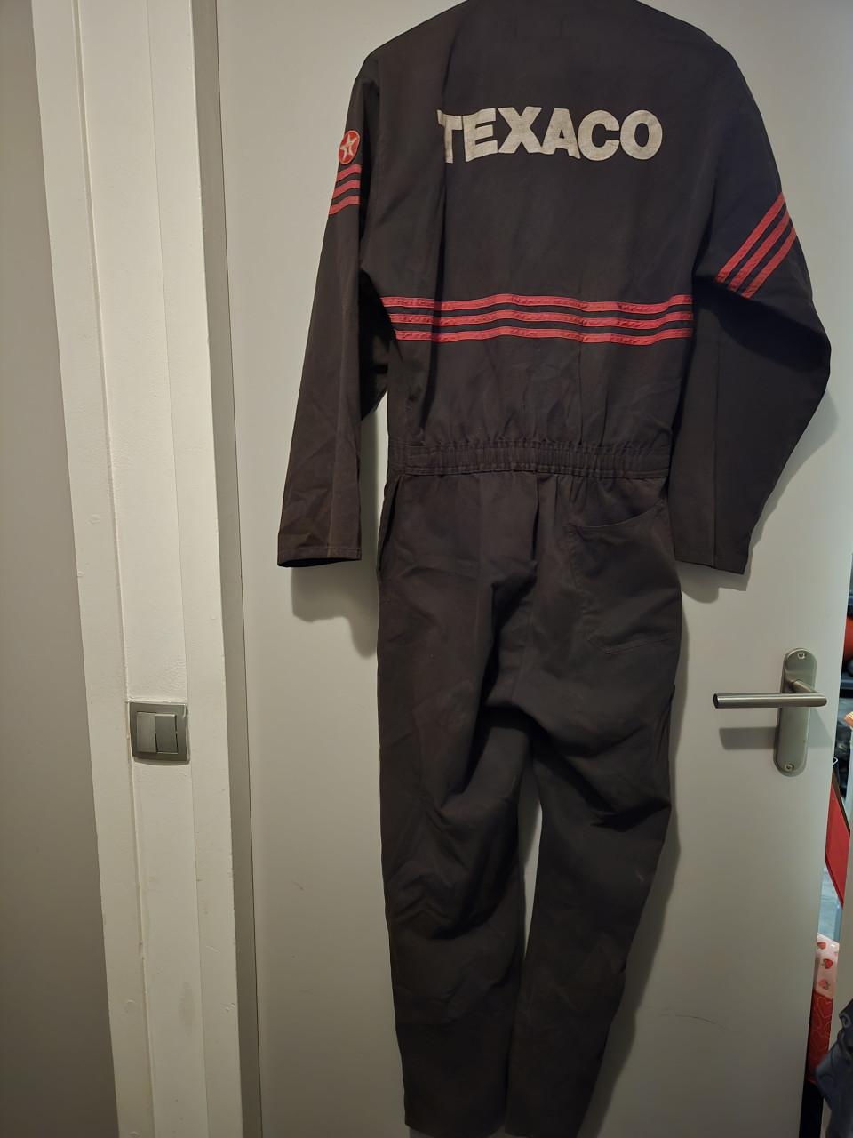 Vintage monteursoverall van Texaco Motor Oils,
