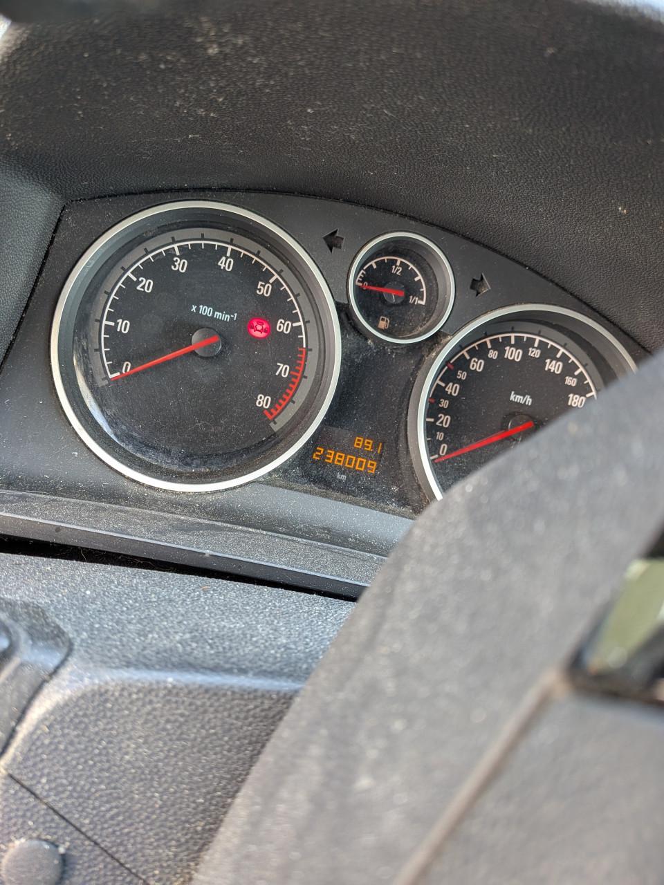 Opel zafira loopt niet goed