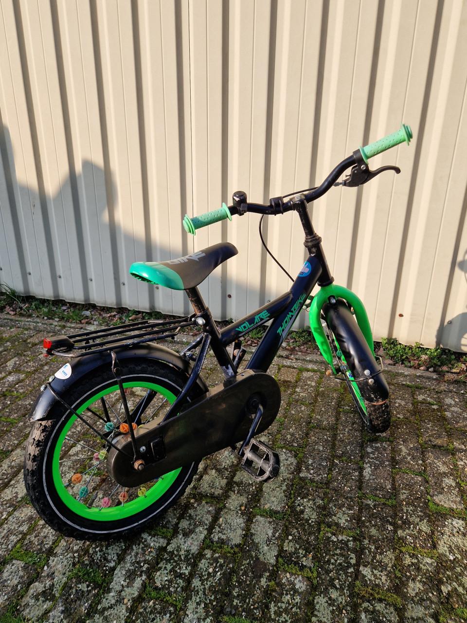 14 inch kinderfiets met zijwieltjes