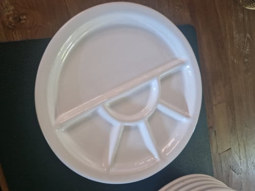 Gourmet/fondeu "vakjes" borden