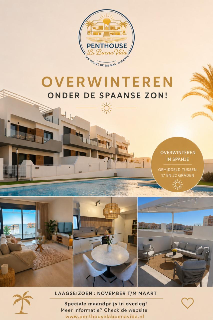 Overwinteren aan de Costa Blanca! ☀️