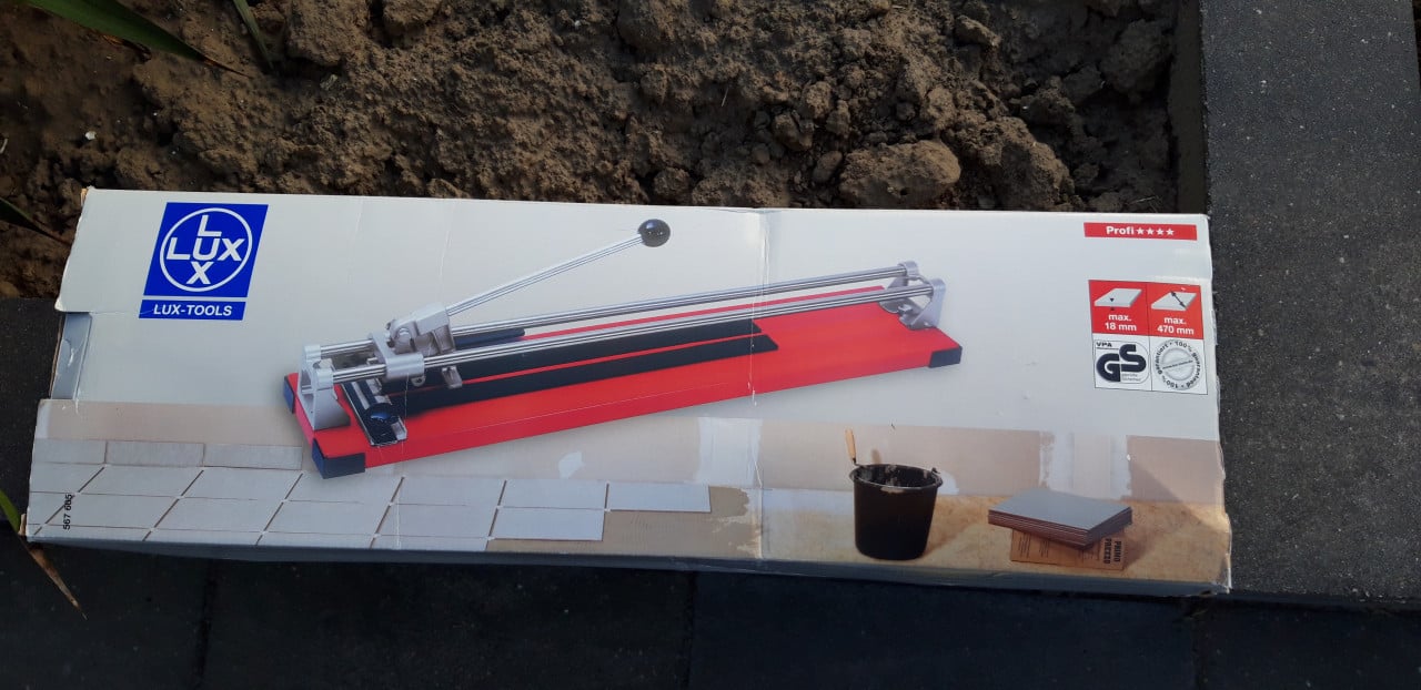 Luxtools handmatige tegelsnijder