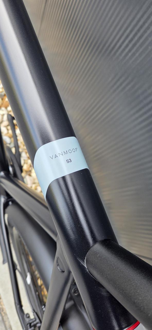 Zeer nette VanMoof S3 Pantone Black C Ebike Framemaat 61.