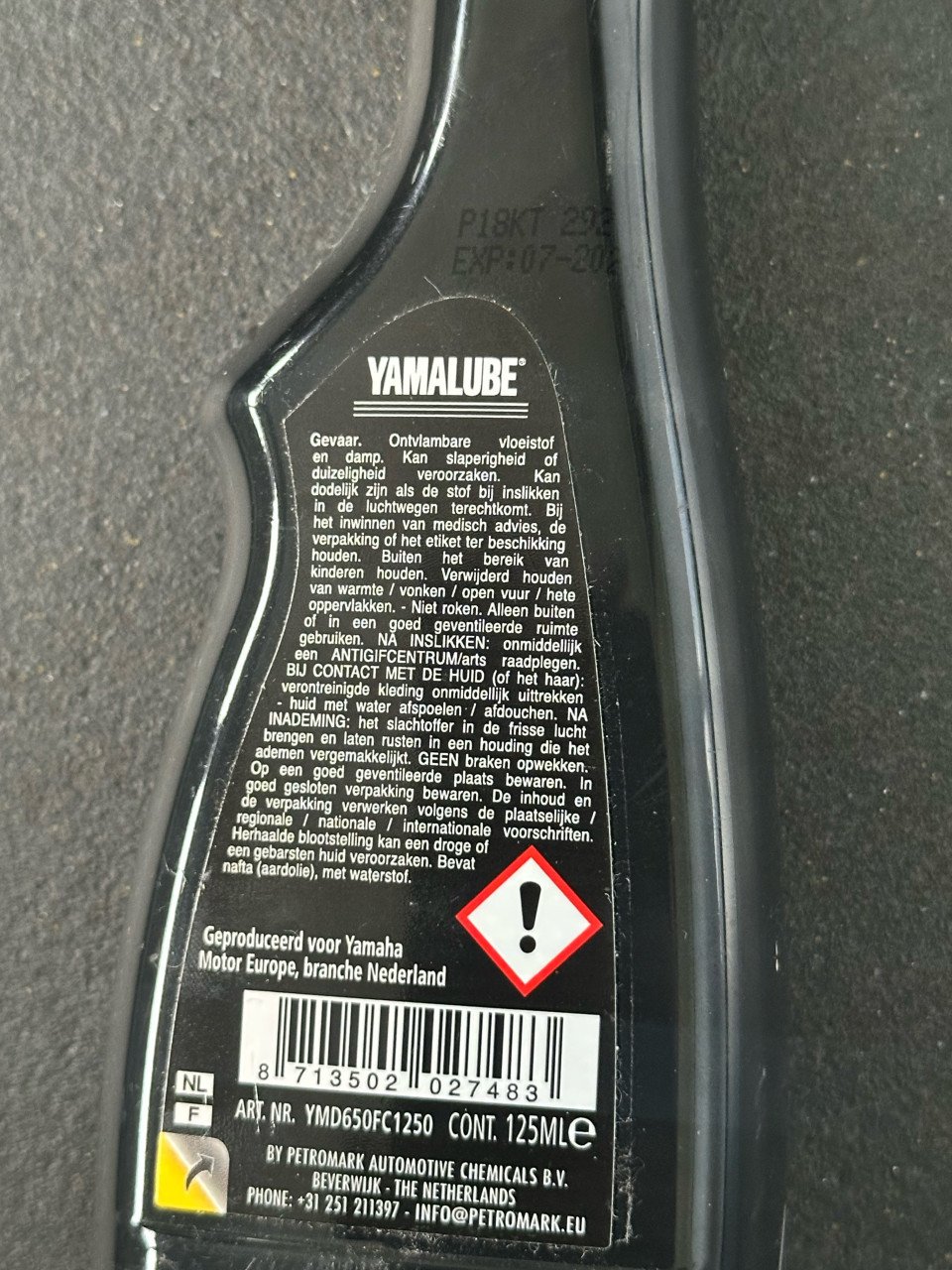 NIEUW Yamalube one shot fuel system cleaner
