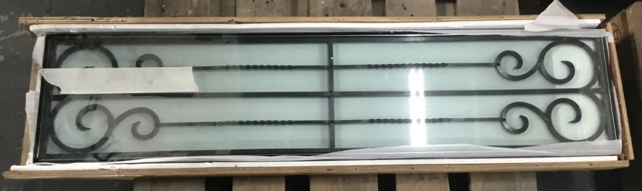 ( Dubbel ) Glas panelen...2 stuks...