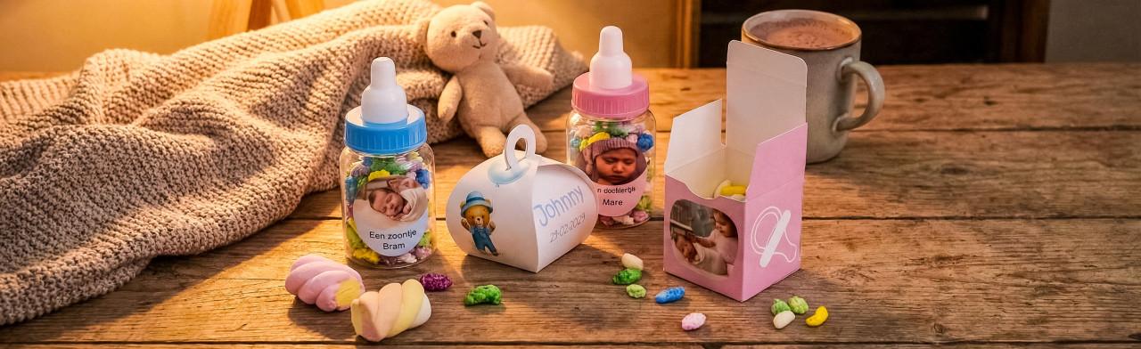 Bedankjes voor kraamfeest