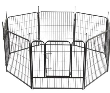 Puppyren 80 cm hoog en doorsnee 210 cm