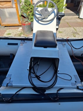 Stuurconsole compleet  eventueel yam rubberboot