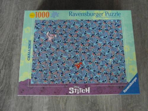 Ravensburger puzzel 1000 stukjes. Disney Stitch..