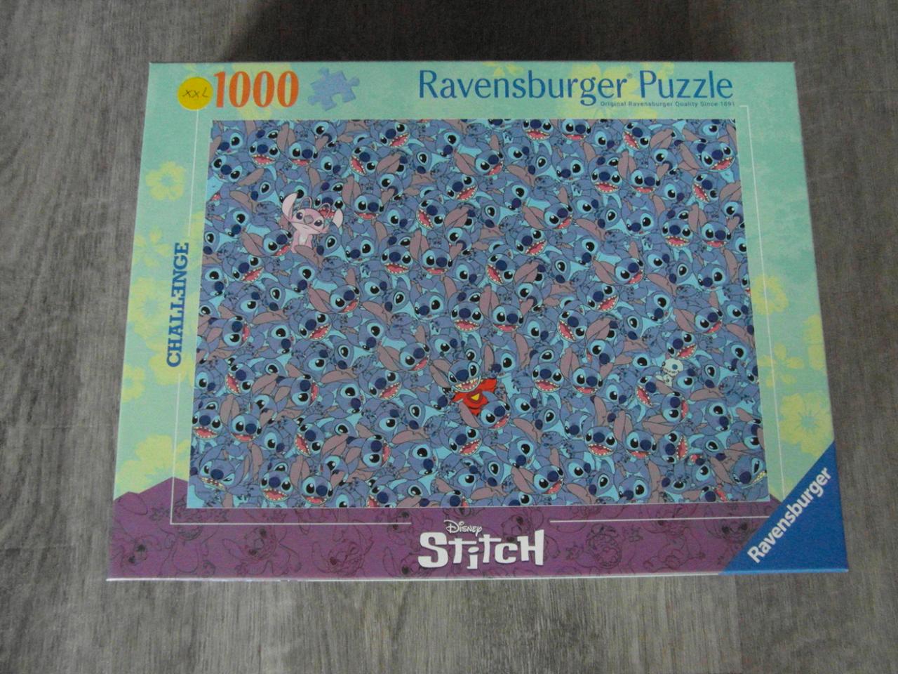 Ravensburger puzzel 1000 stukjes. Disney Stitch..