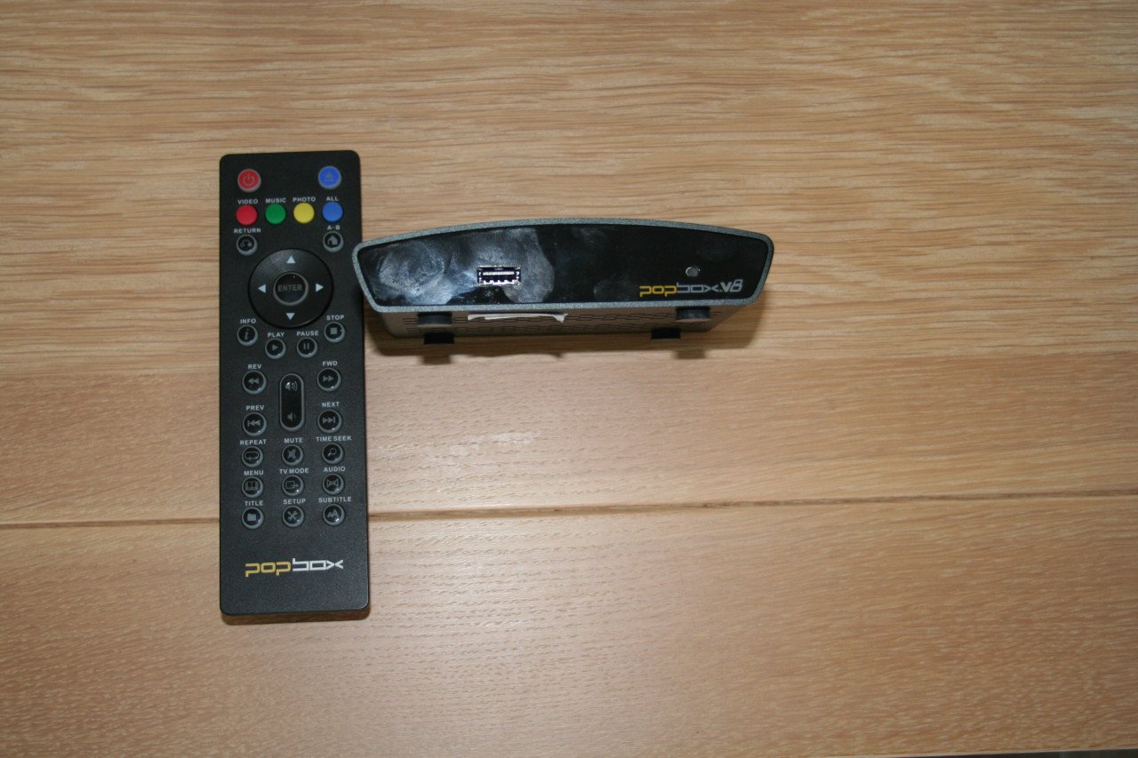 MEDIASPELER POPBOX V8