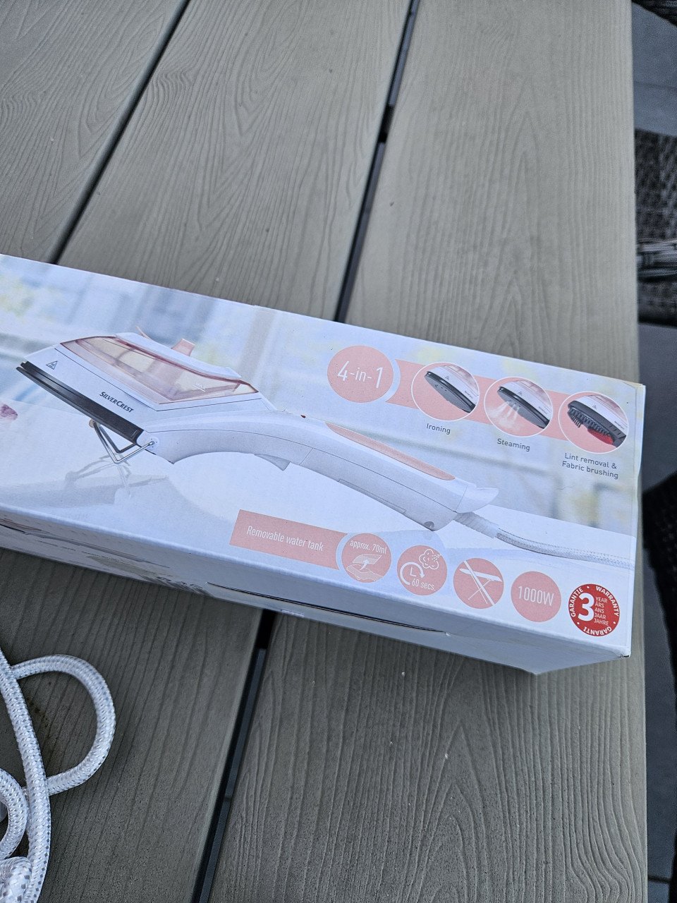 Zgan krachtige SILVERCREST Kledingstomer 4 in 1 in zeer goede staat