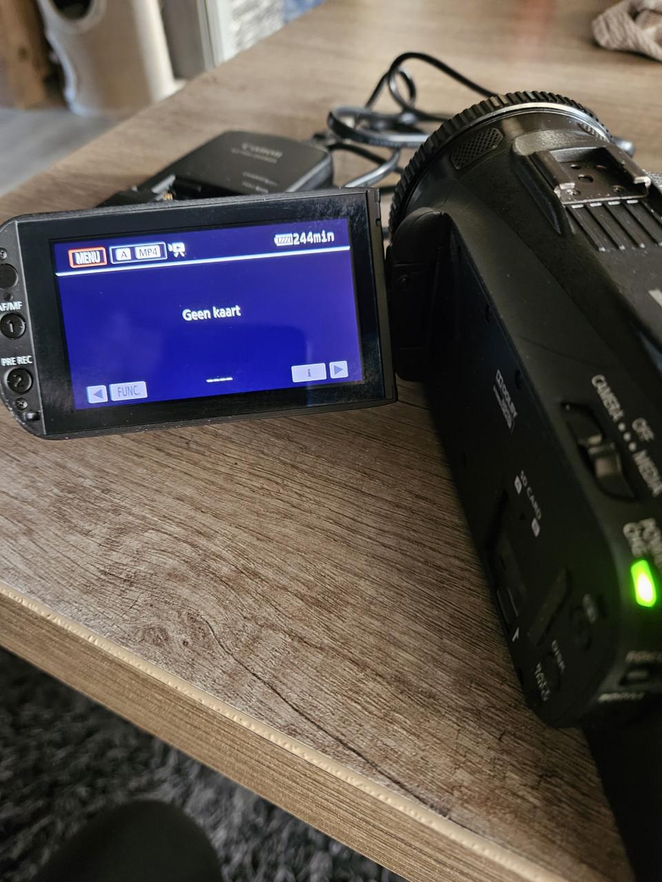 Prima werkende Canon Legria HF G40 WiFi full hd camcorder