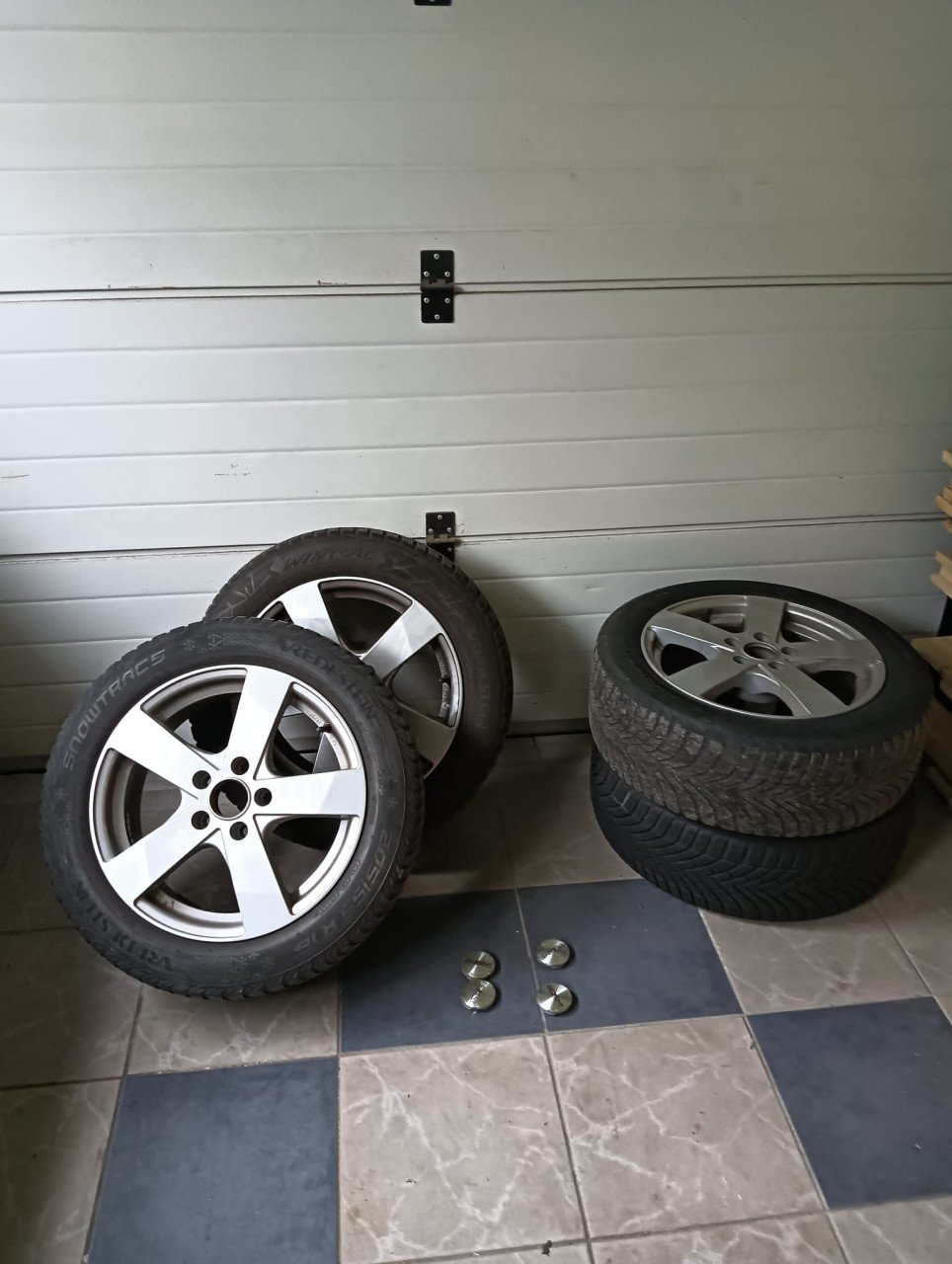 Velgen met winterbanden peugeot 308