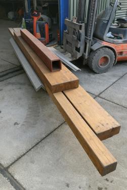 Gelamineerde houten balken