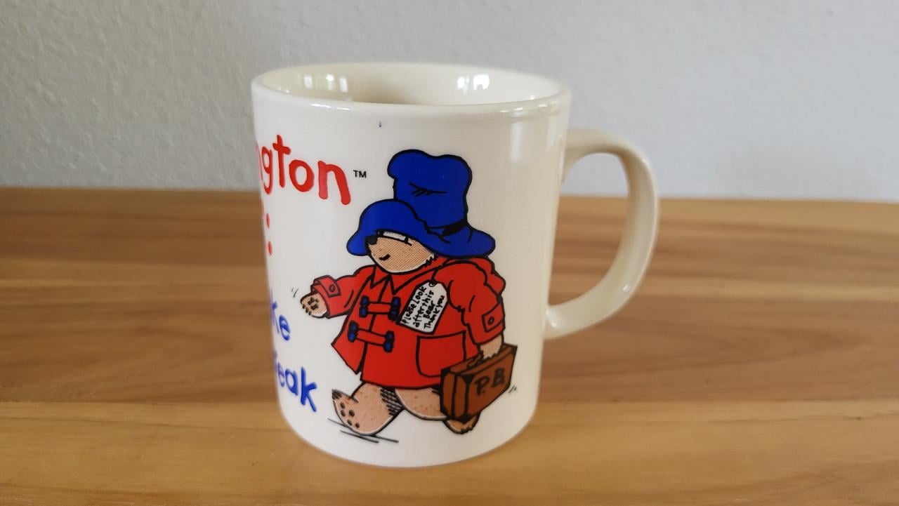 Paddington mok (Kilnkraft STL England - Douwe Egberts)