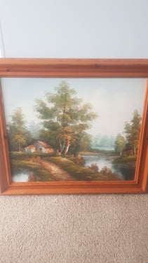 Schilderij landschap