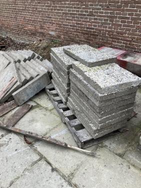 Gewassen grindtegels