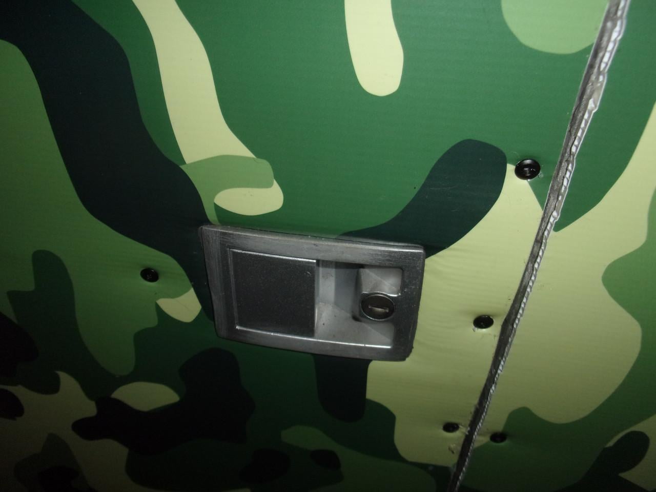 Fietscaravan met aluminium frame