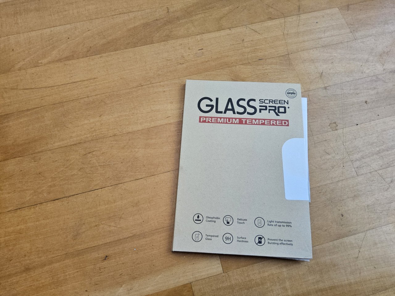 Hoes en toetsenbord, en screenprotector Samsung galaxy S9+