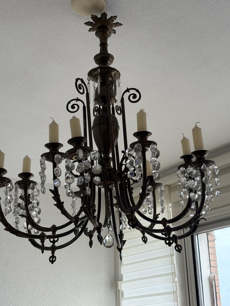 Kroonluchter ( oude gaslamp)