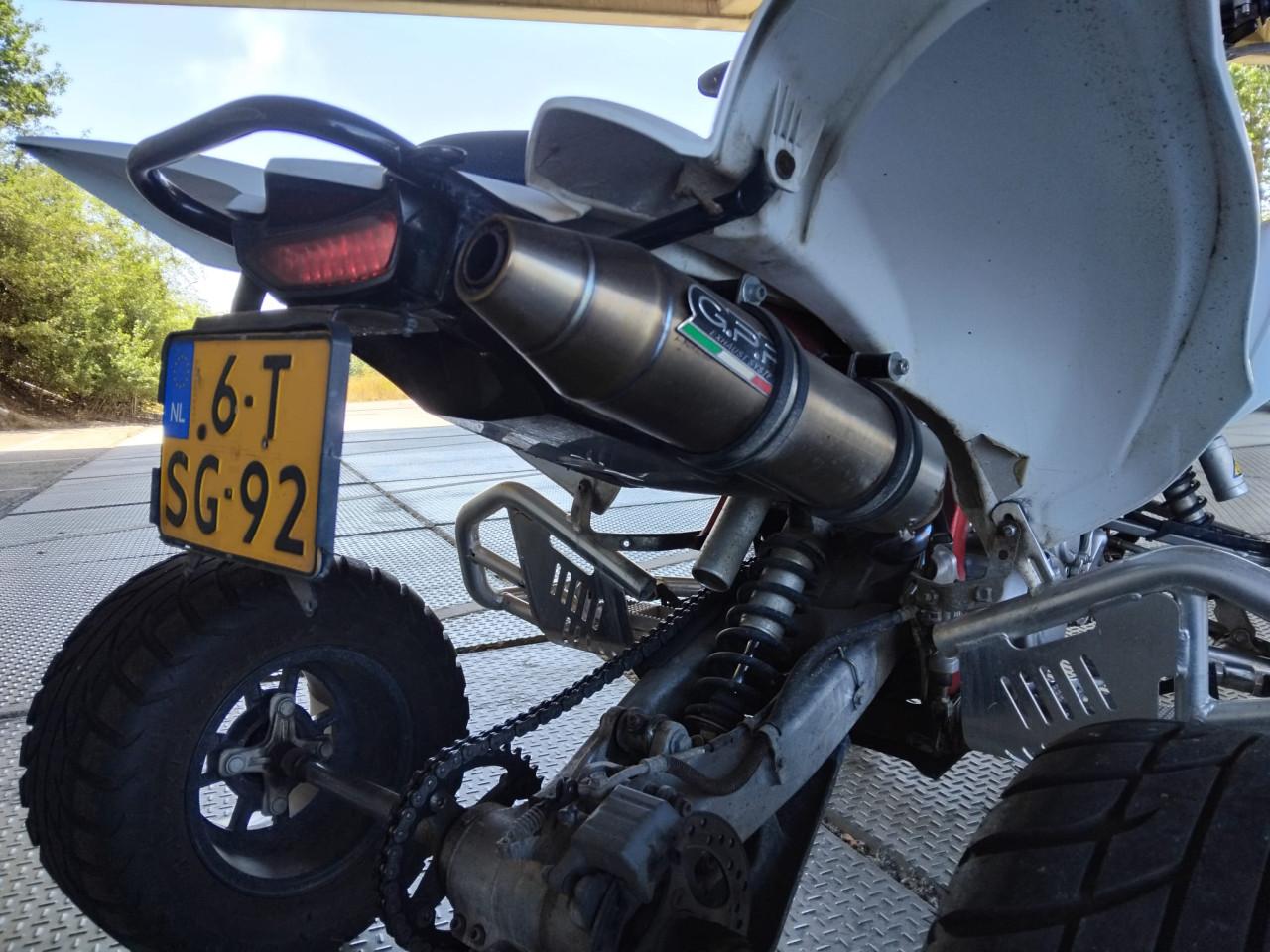Yamaha Raptor 700 | 2009 | GPR uitlaat