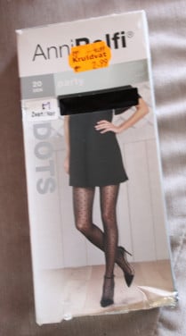 Nieuw in verpakking zwarte dots maat m