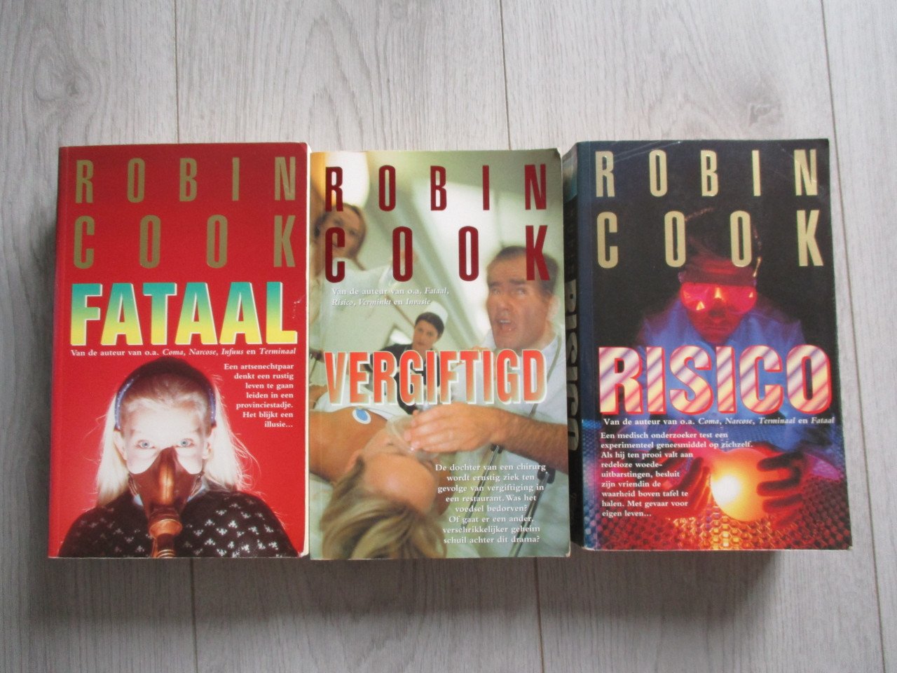 3 boeken Robin Cook