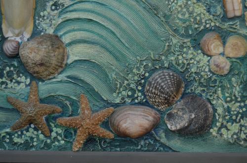 Bijzonder werk Louis Heymans 'Strand' gesig. en gedat. '67