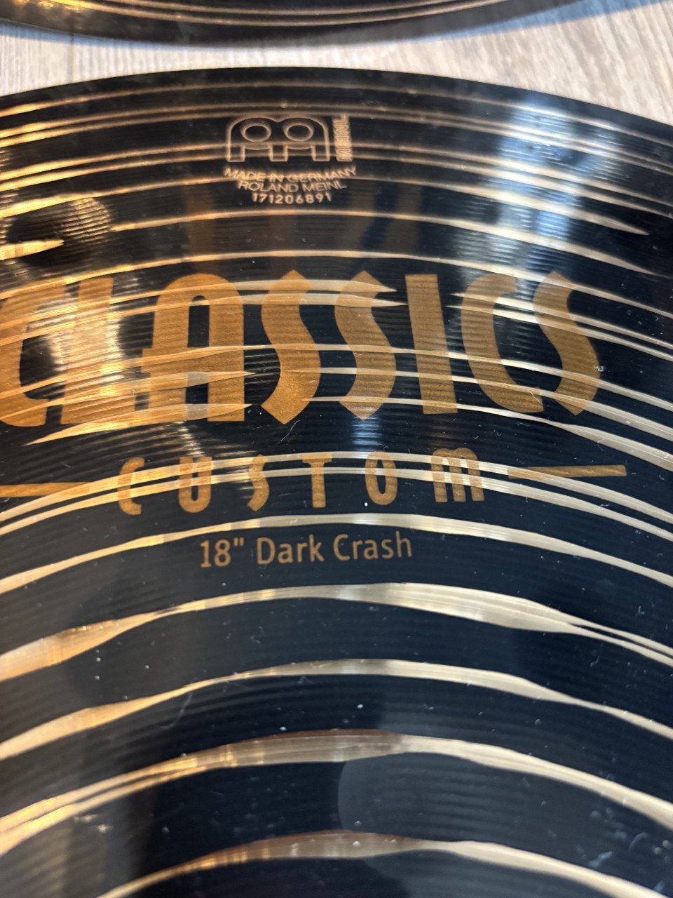 Meinl classics custom dark bekkenset