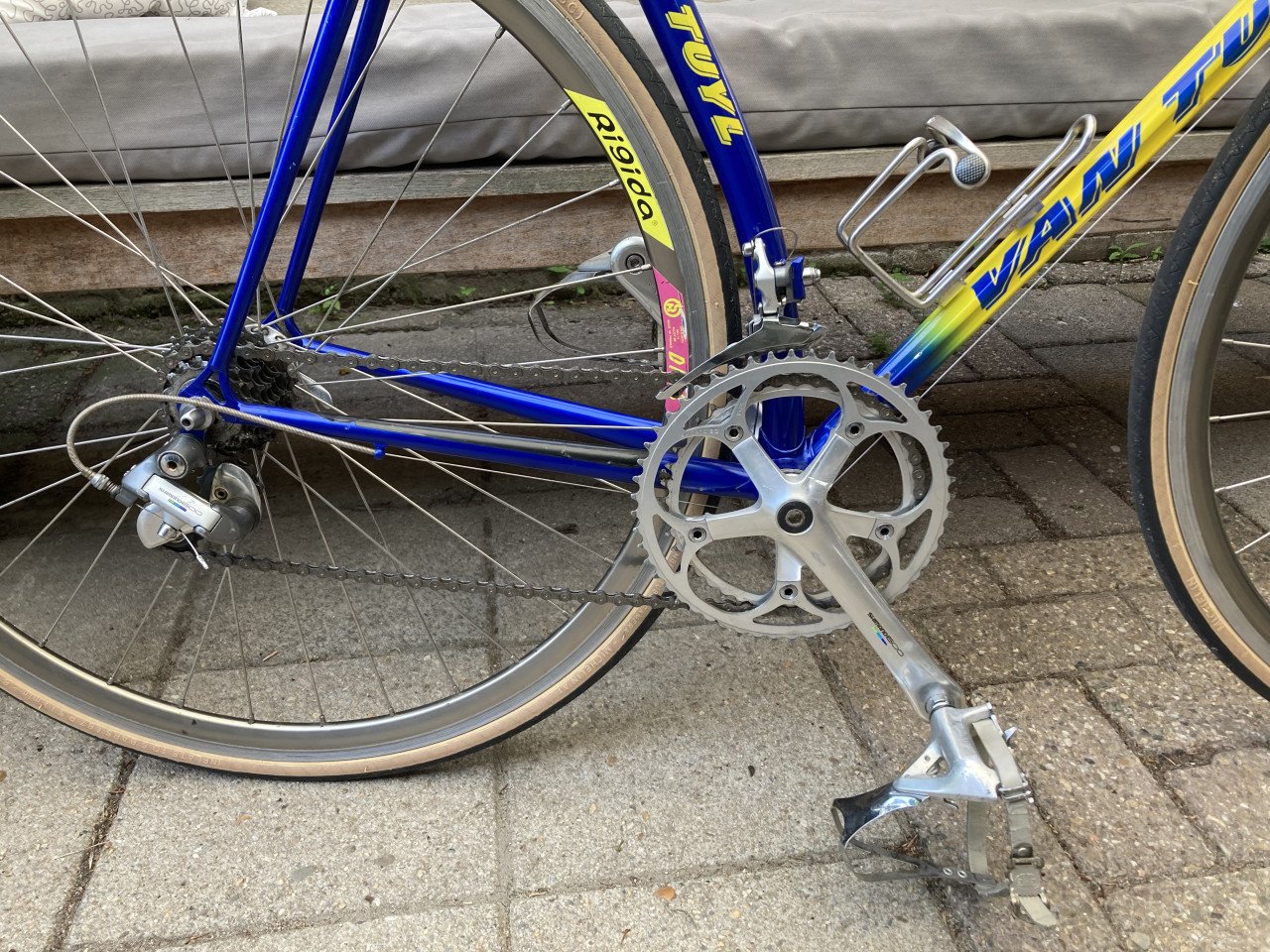 Stalen Race fiets   Van Tuyl