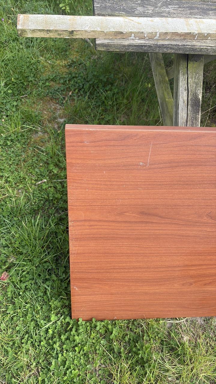 Houten plank bureau blad kemko