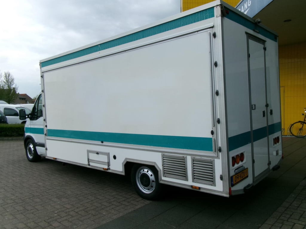 Opel Movano coxx verkoopwagen viswagen foodtruck viskar