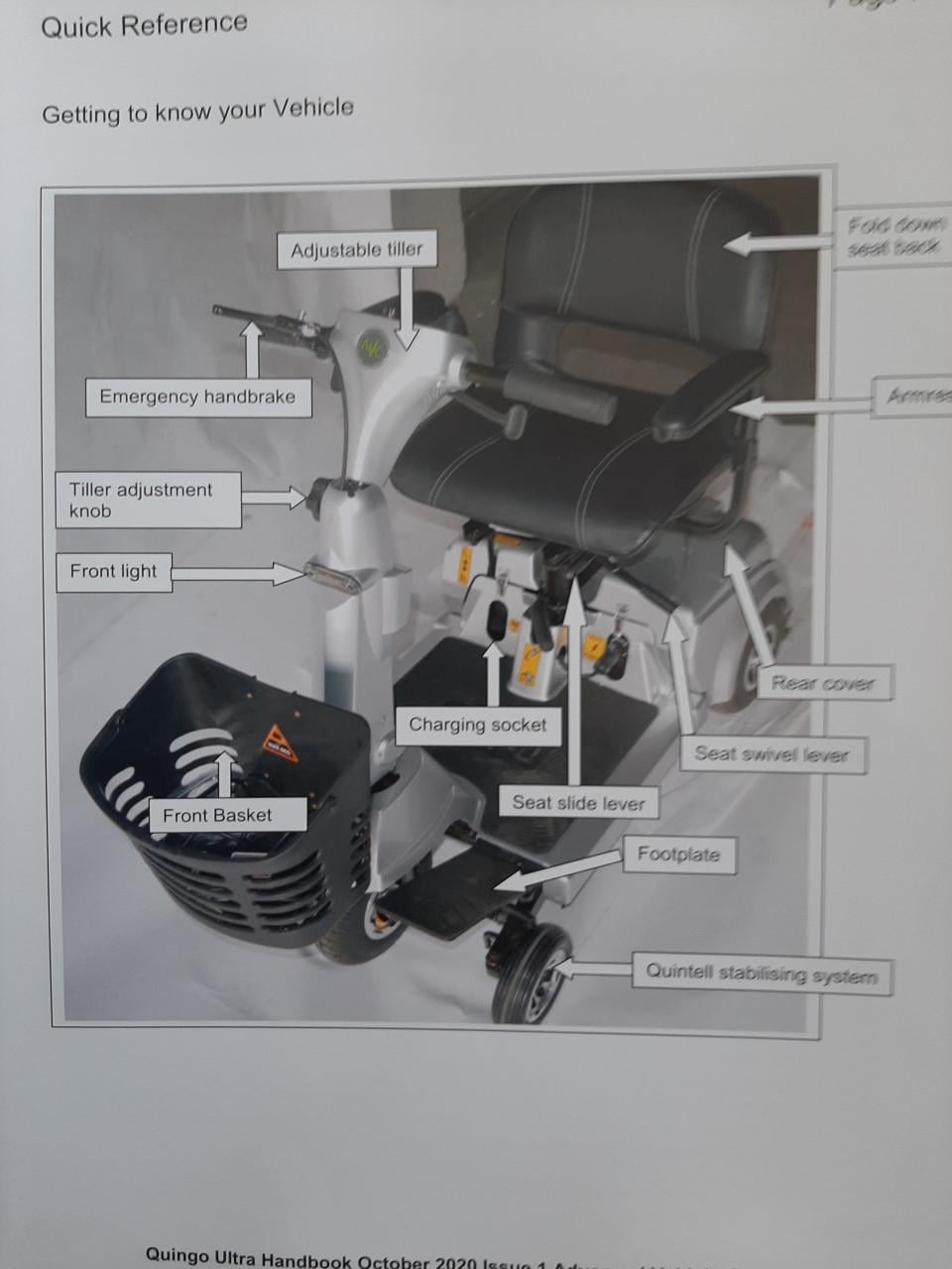 Scootmobiel Quingo Ultra
