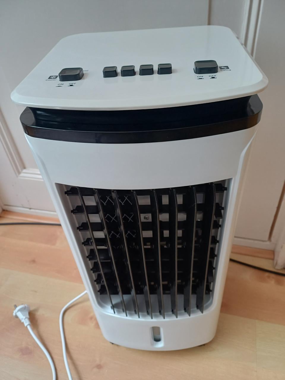 NIEUW: LUCHTKOELER/AIR COOLER BL-199DL met wieltjes en timer