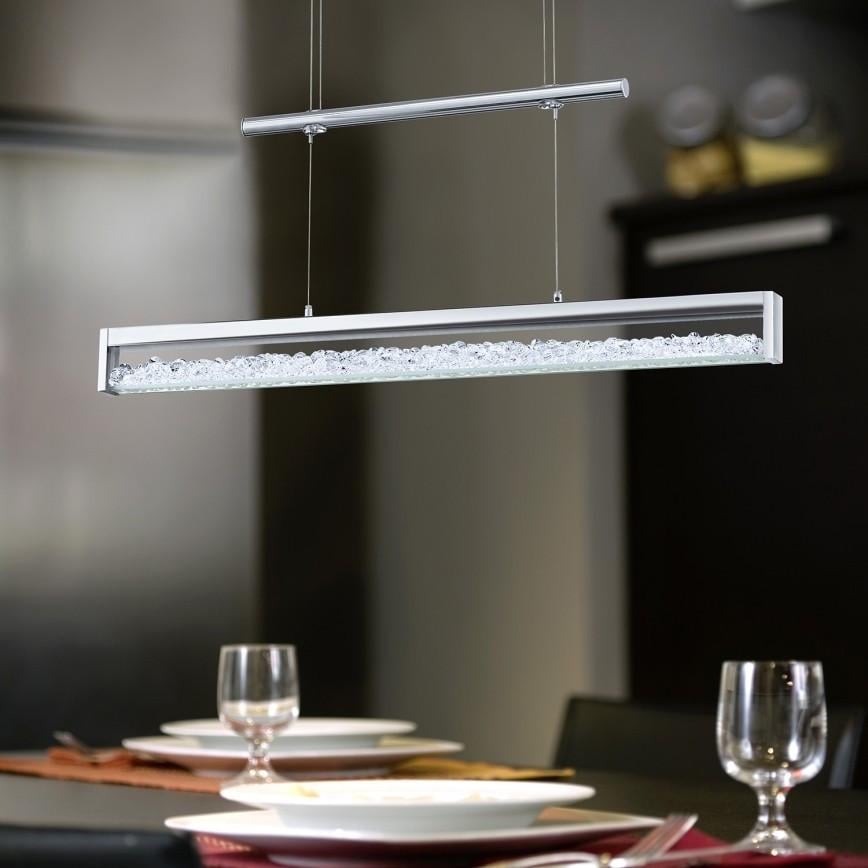 Nieuwe LED Kristallen Eglo-lamp Cardito